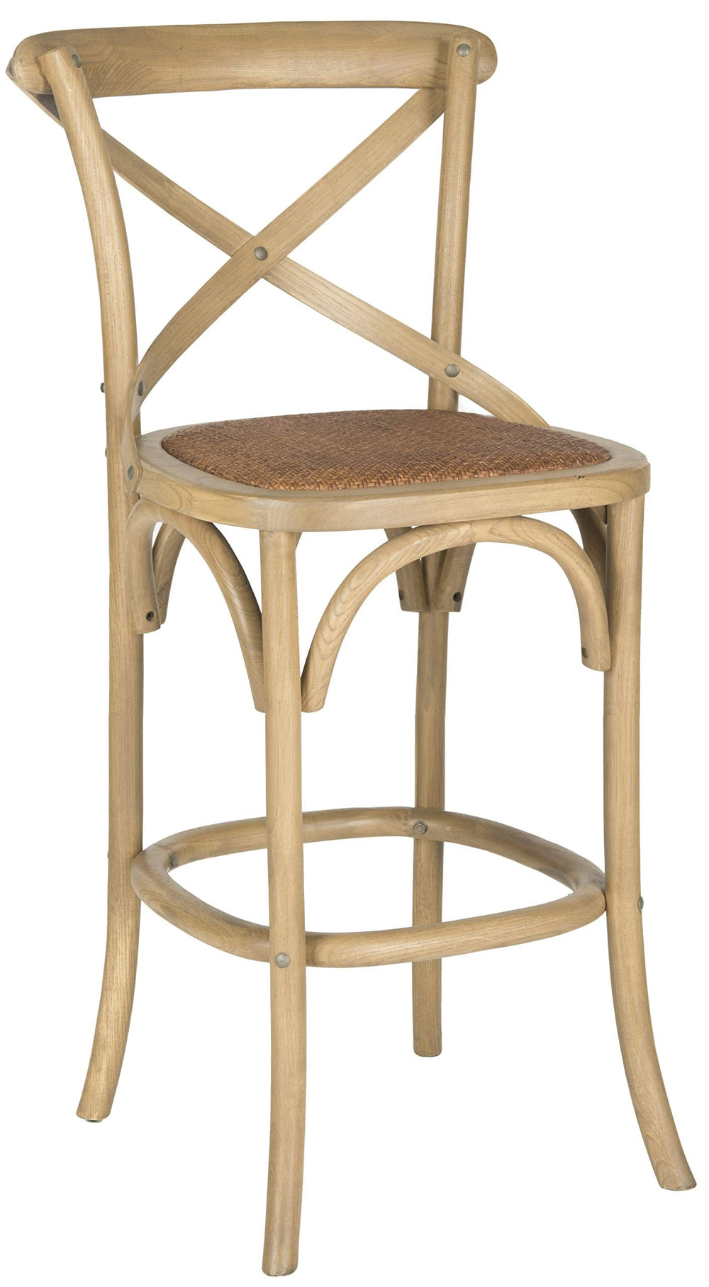 Franklin Ivory 30.7 - inch Bar Stool - From Where - 