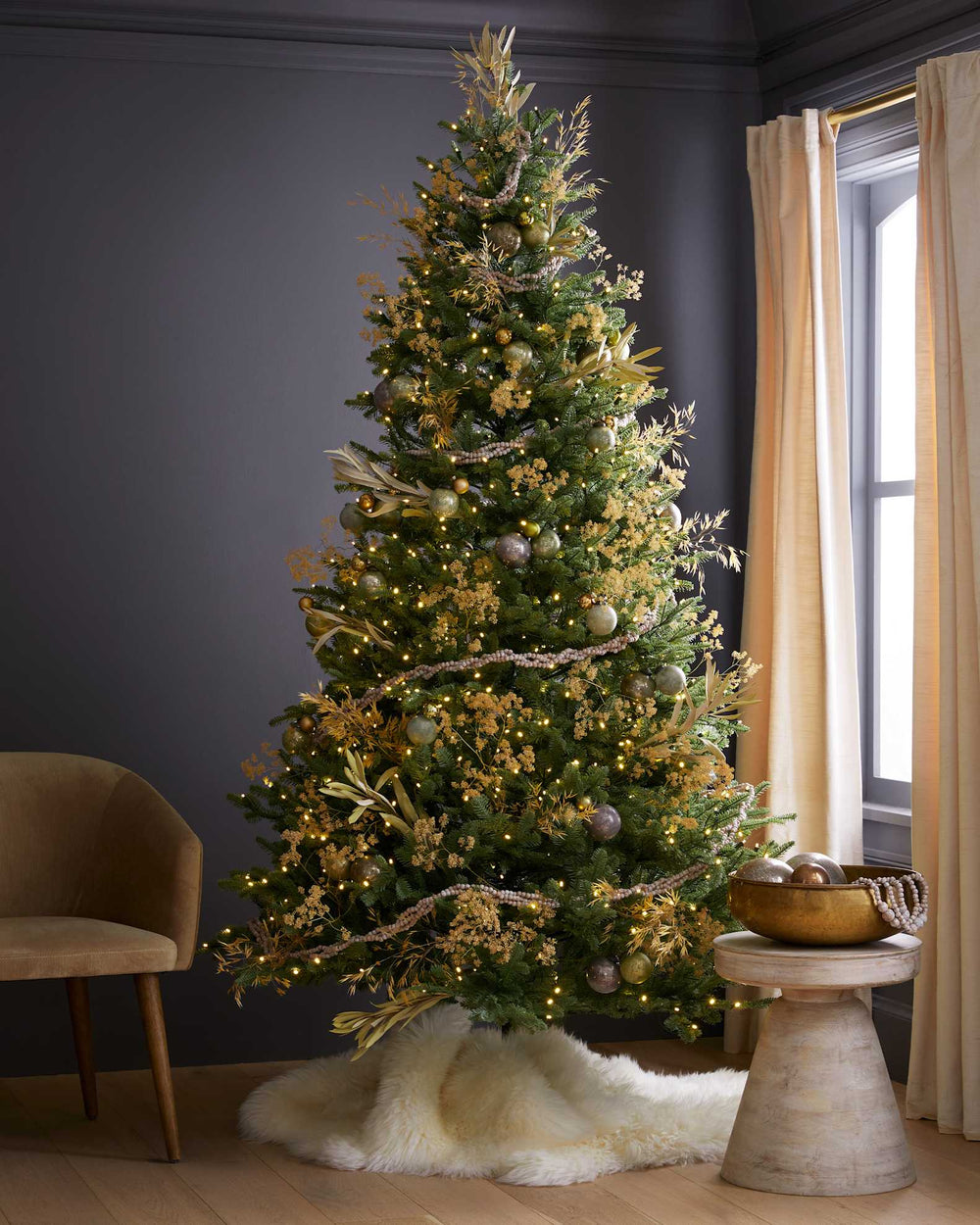 Fraser Fir Christmas Tree: Lit - From Where Finds - 