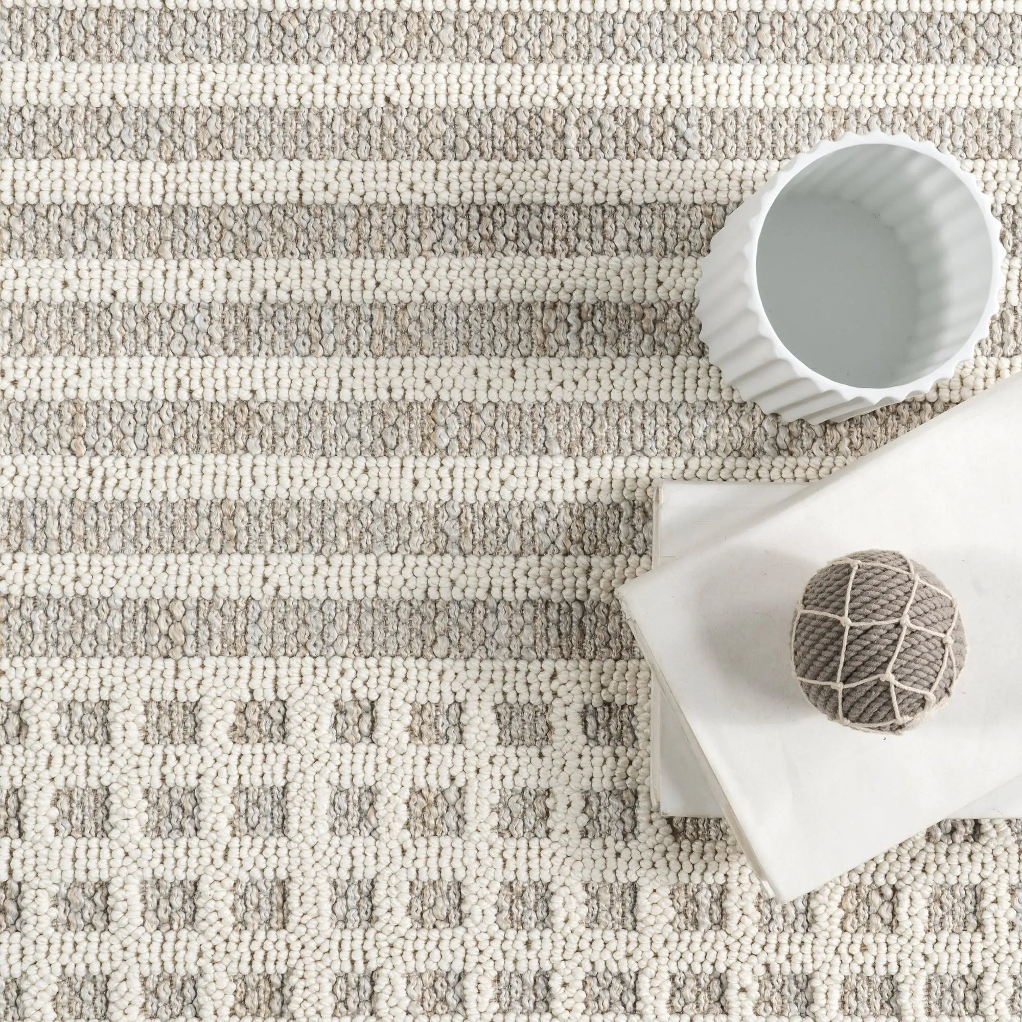 Fredrika Geometric Washable Rug - From Where Finds - 