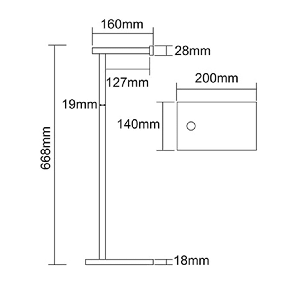 Free Standing Toilet Paper Holder - From Where - 