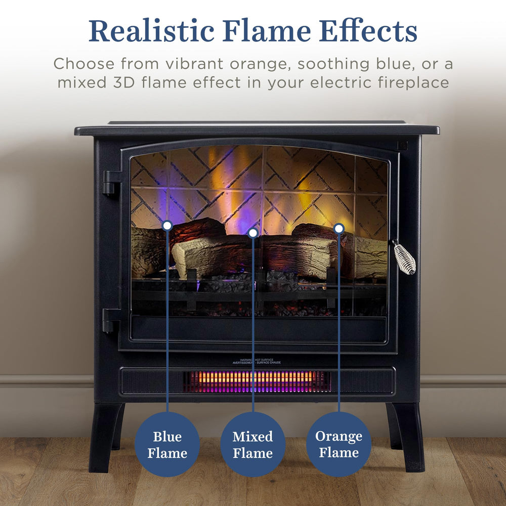 Freestanding Electric Fireplace - From Where - 