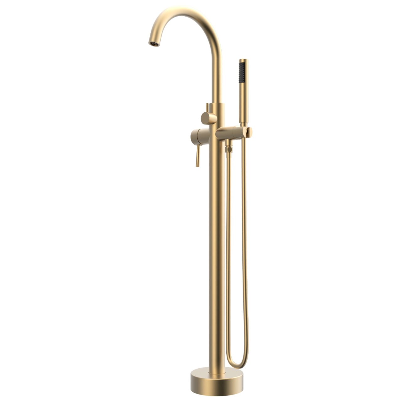 Freestanding Gooseneck Tub Faucet - From Where - 