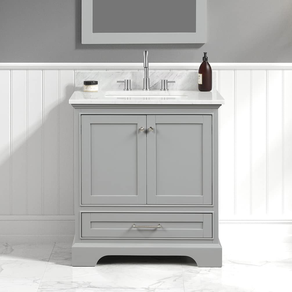 Freestanding Wooden Bathroom Vanity - From Where - 