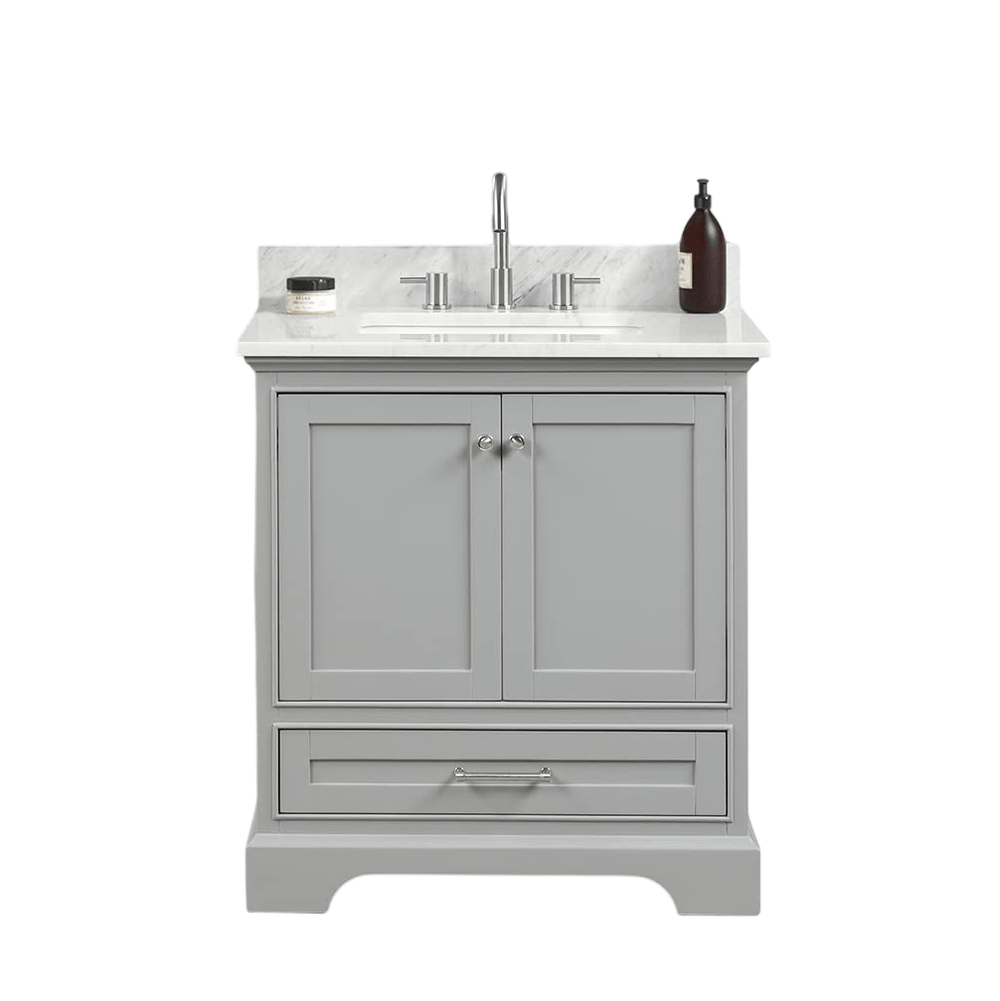 Freestanding Wooden Bathroom Vanity - From Where - 