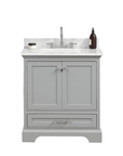 Freestanding Wooden Bathroom Vanity - From Where - 