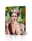 Frida Kahlo Canvas Wall Art Print - From Where - 