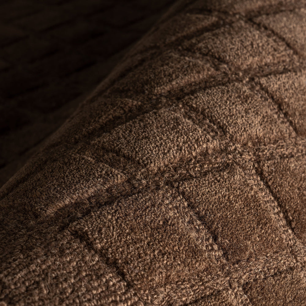 Fritz Checked Wool Rug - From Where Finds - 