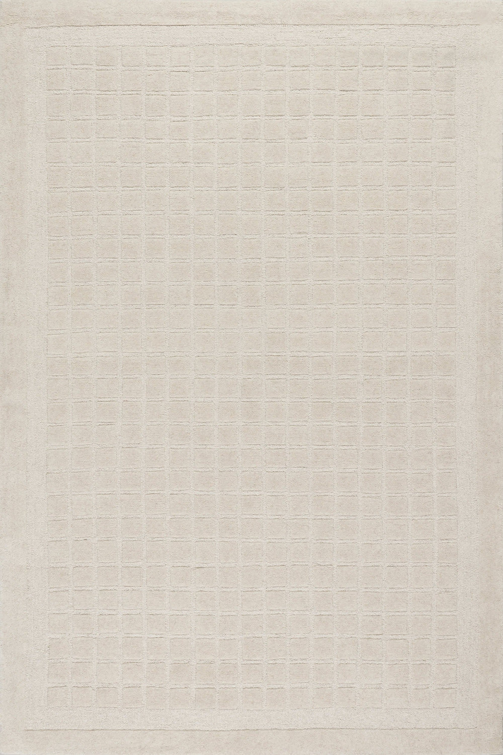 Fritz Checked Wool Rug - From Where Finds - 