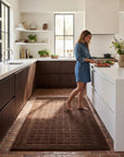 Fritz Checked Wool Rug - From Where Finds - 