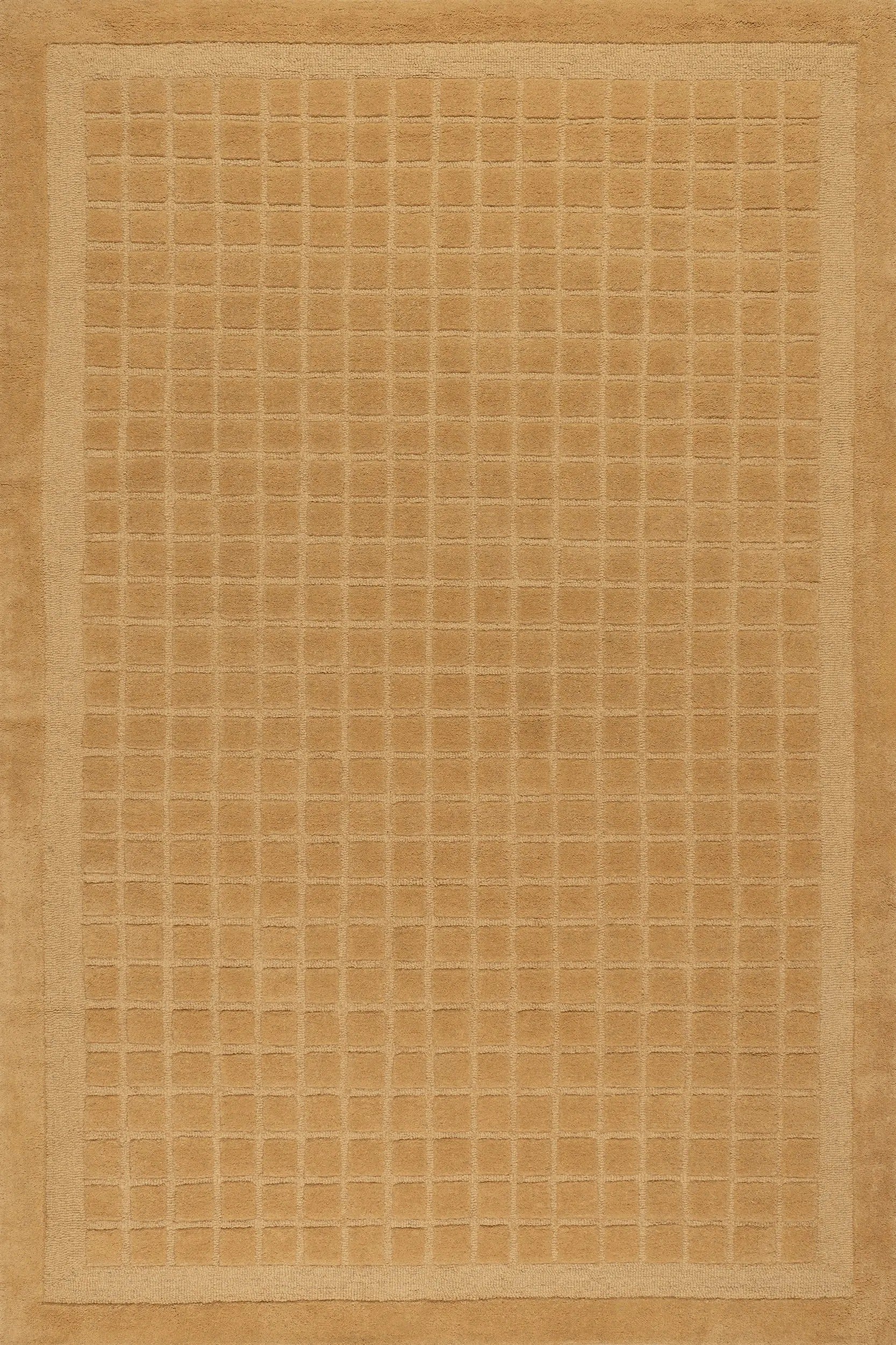 Fritz Checked Wool Rug - From Where Finds - 