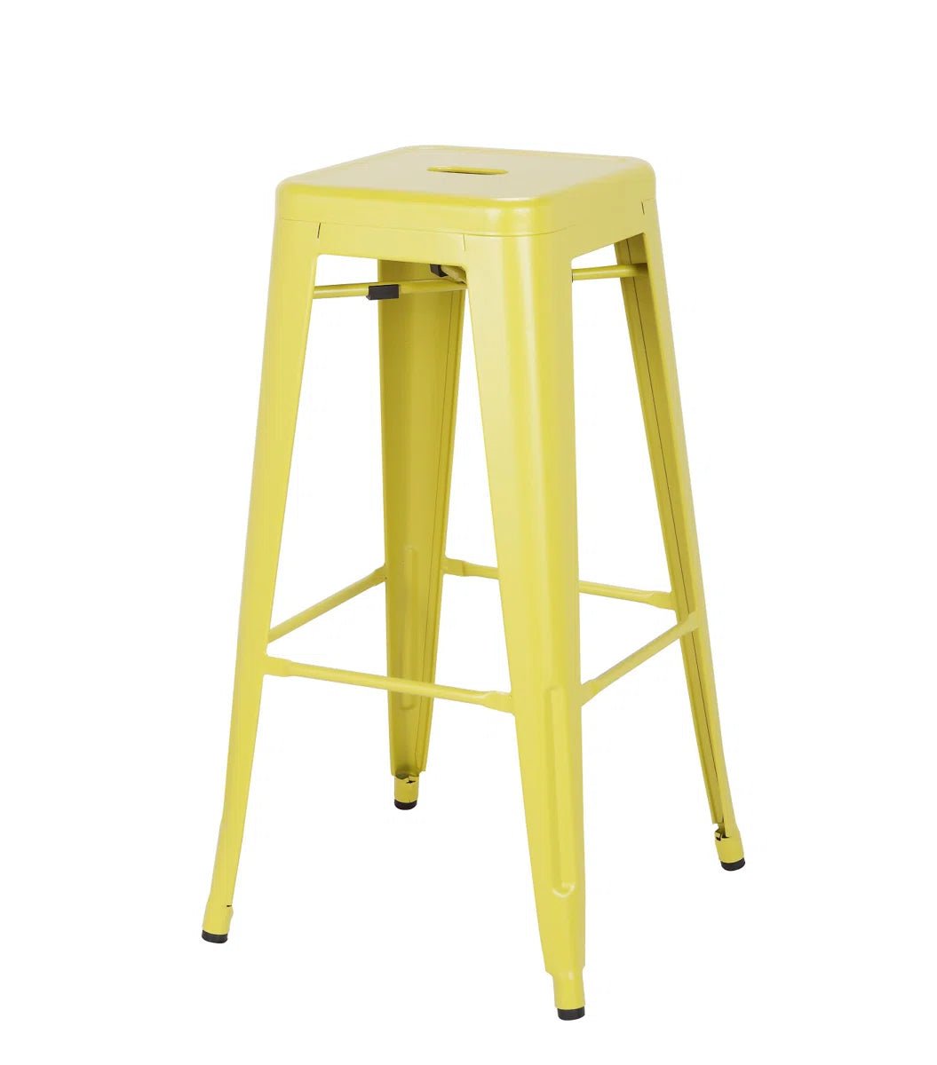 Frosted Lemon Counter Stool (Set of 4) - From Where - 