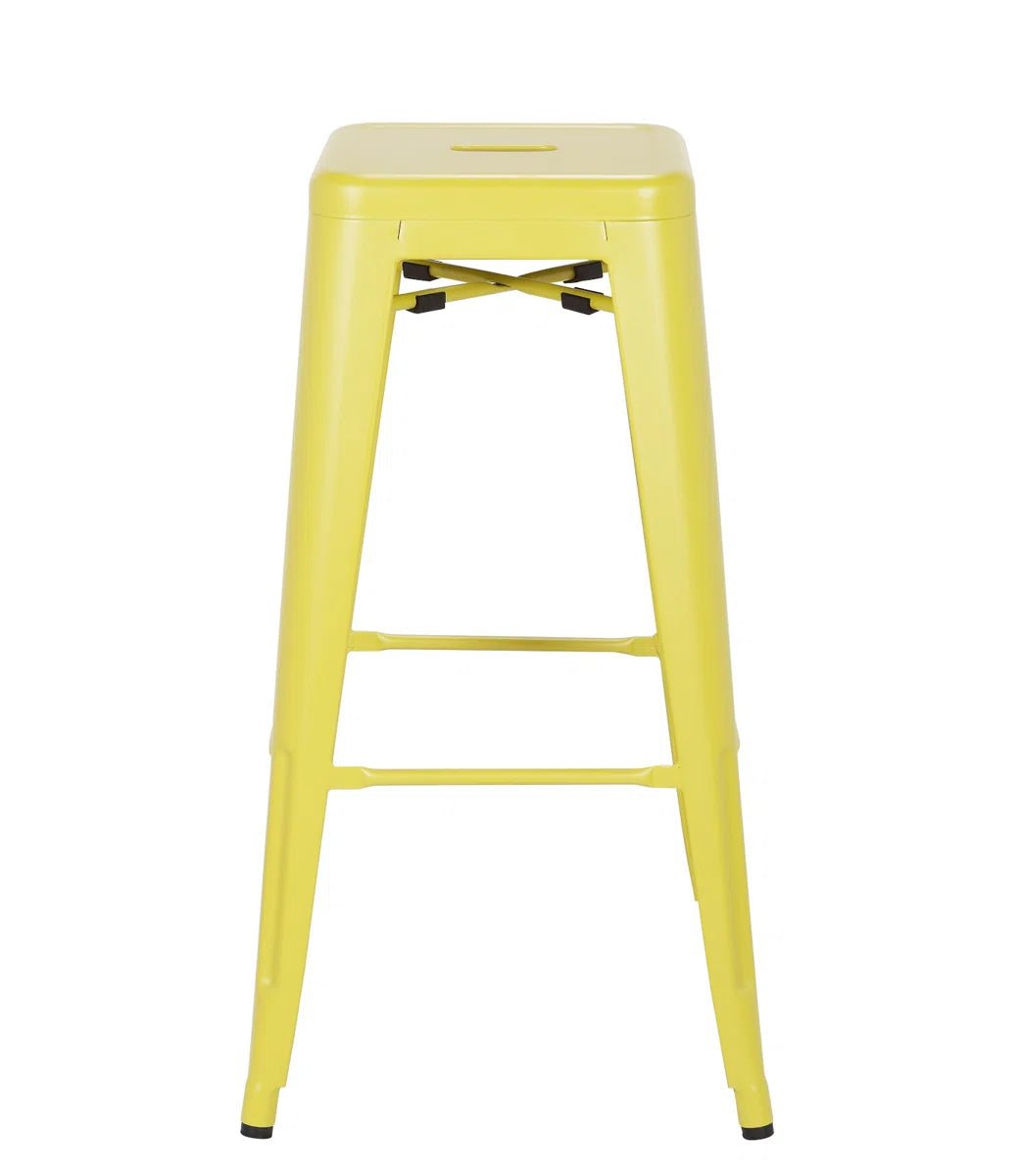 Frosted Lemon Counter Stool (Set of 4) - From Where - 