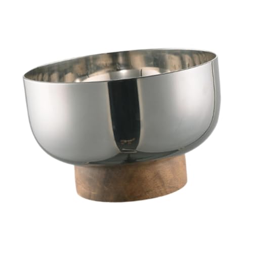 Fruit Bowl Wood Pedestal - From Where - 