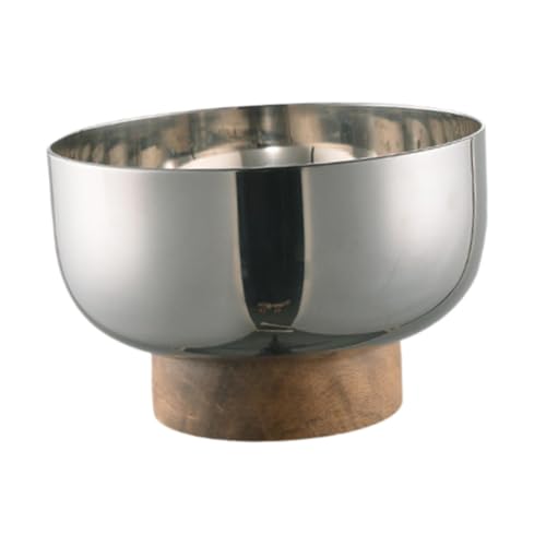 Fruit Bowl Wood Pedestal - From Where - 