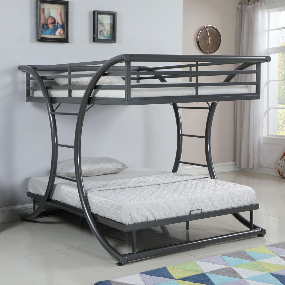 Full Bunk Bed Frame with Ladder - From Where - 