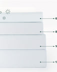 Full Green Tea Cooling Gel Memory Foam Mattress - From Where - 