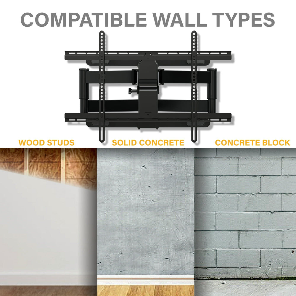 Full - Motion TV Mount for TVs 42" - 85" - From Where - 