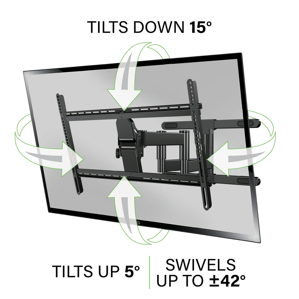 Full - Motion TV Mount for TVs 42" - 85" - From Where - 
