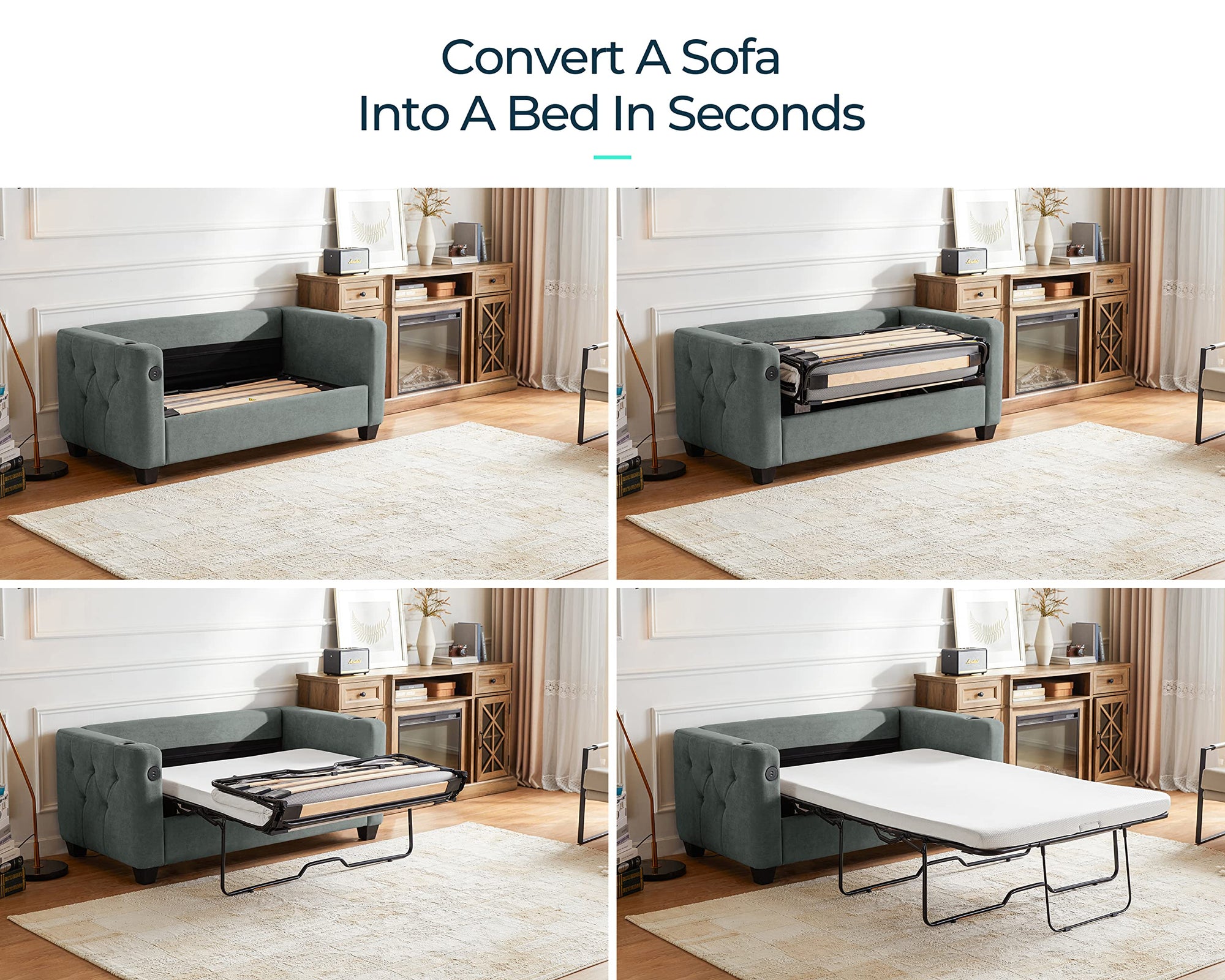 Full Size Pull Out Sleeper Sofa - From Where - 