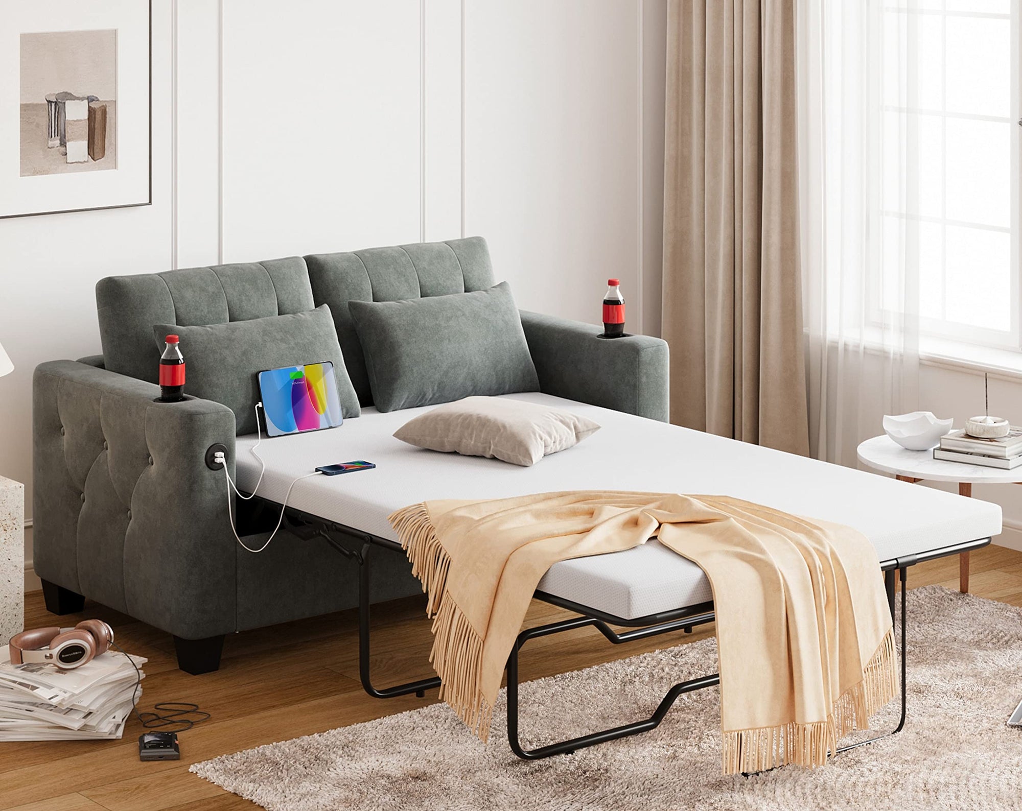 Full Size Pull Out Sleeper Sofa - From Where - 