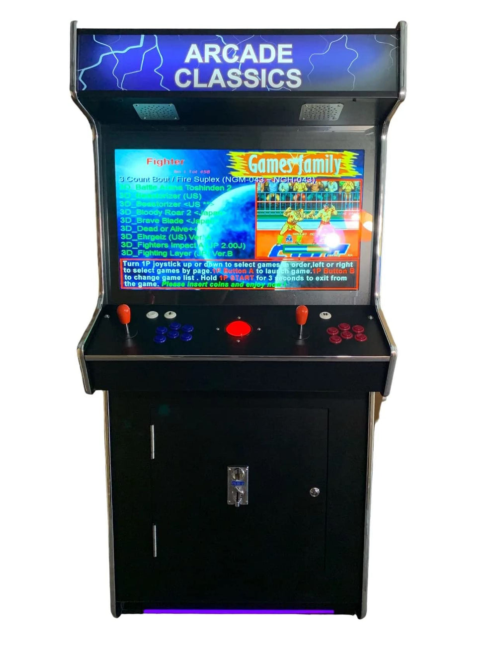Full Size Upright Arcade Machine 2 - From Where - 