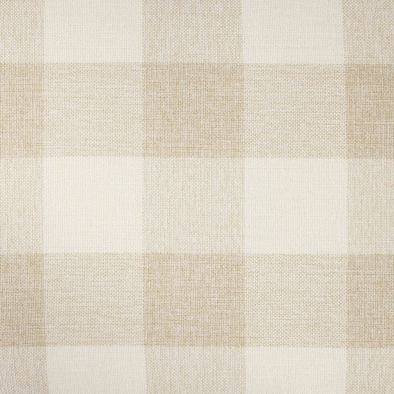 Fully Upholstered Checkered Bench - From Where - 