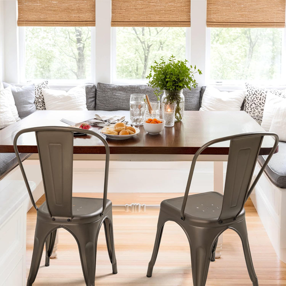 Furmax Metal Dining Chair - From Where - 