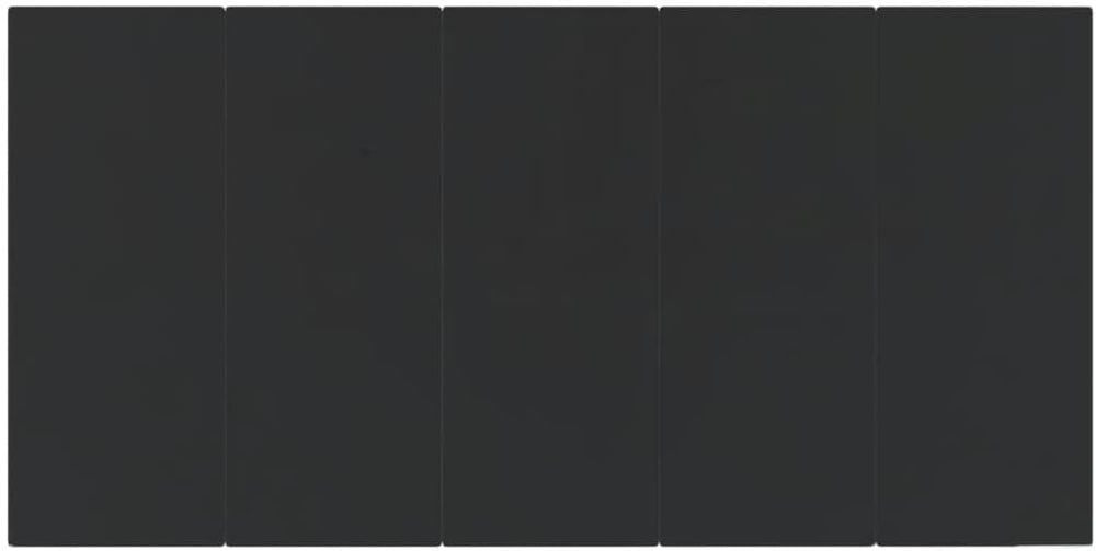 Furniture Sets 9 Piece Patio Dining Set Black Poly Rattan,Spacious Patio Dining Set for Alfresco Gatherings Premium PE Rattan and Steel Garden Conversation Sets - From Where - 