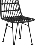 Furniture Sets 9 Piece Patio Dining Set Black Poly Rattan,Spacious Patio Dining Set for Alfresco Gatherings Premium PE Rattan and Steel Garden Conversation Sets - From Where - 