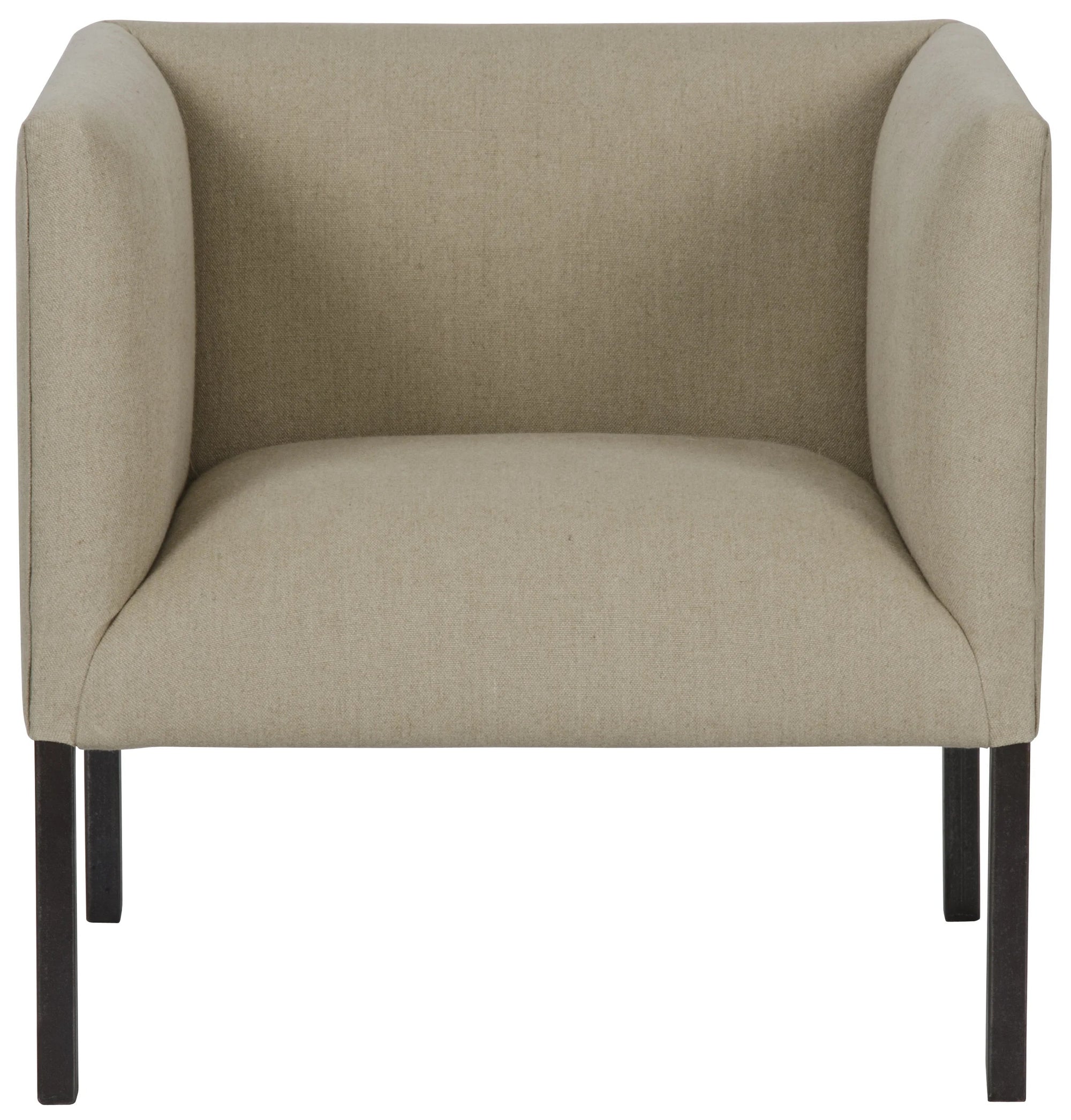 Futura Club Chair with Metal Base - From Where - 