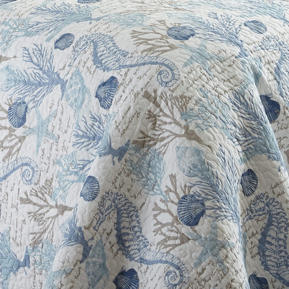 Galapagos Quilt Set, Queen - From Where - 