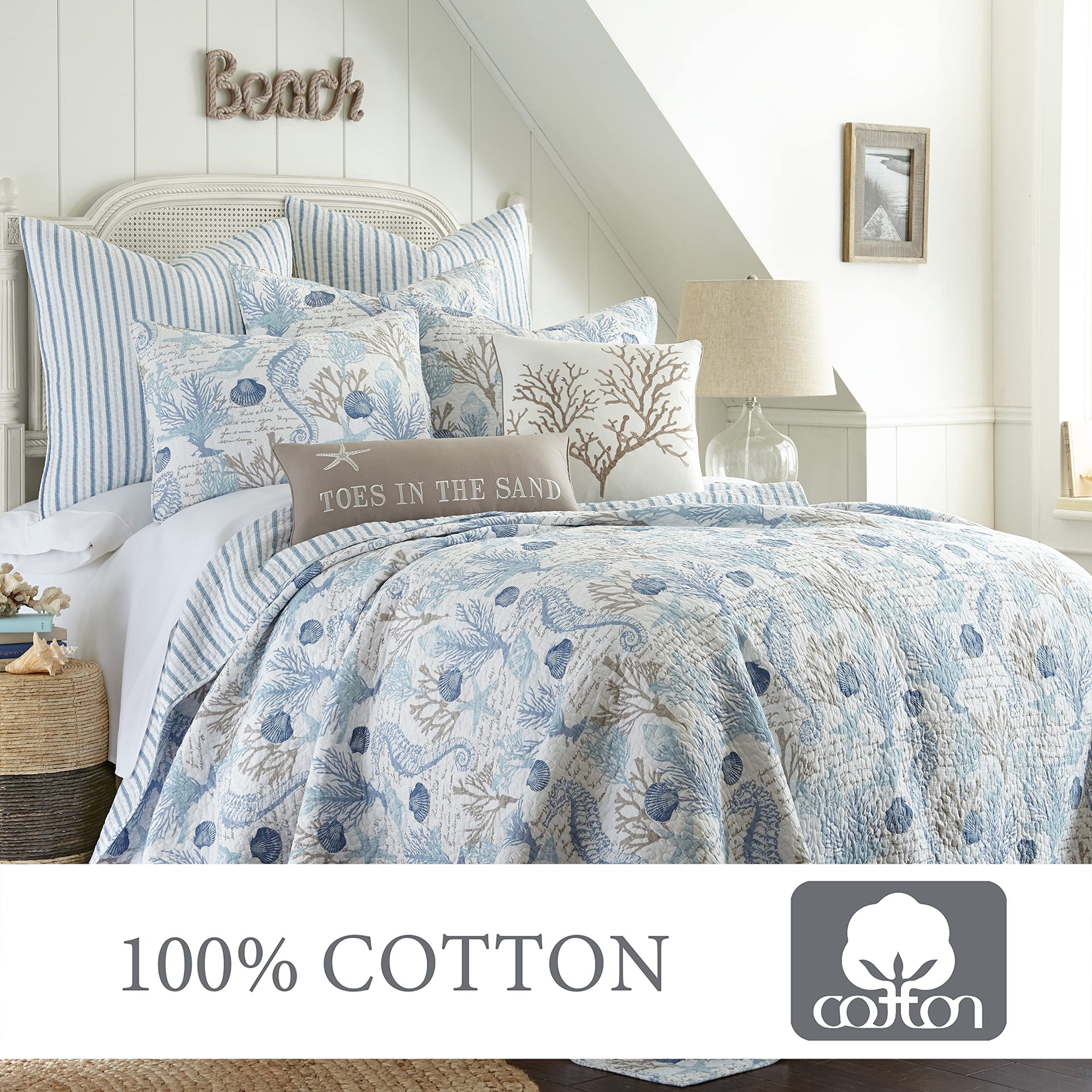 Galapagos Quilt Set, Queen - From Where - 