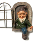 Garden Gnomes Elf Art Decor - From Where - 