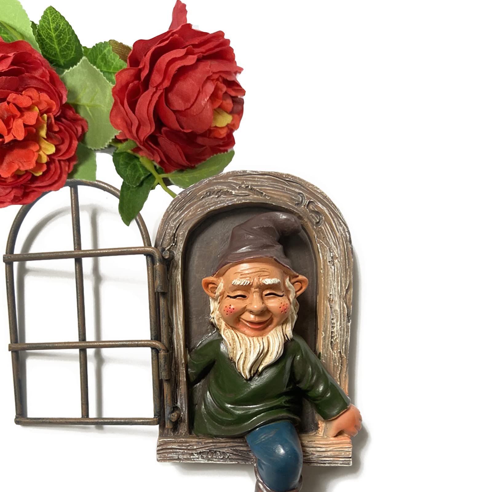 Garden Gnomes Elf Art Decor - From Where - 