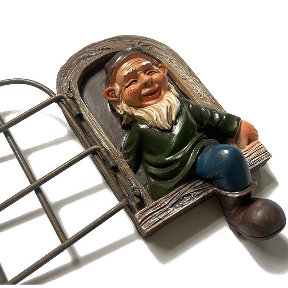 Garden Gnomes Elf Art Decor - From Where - 