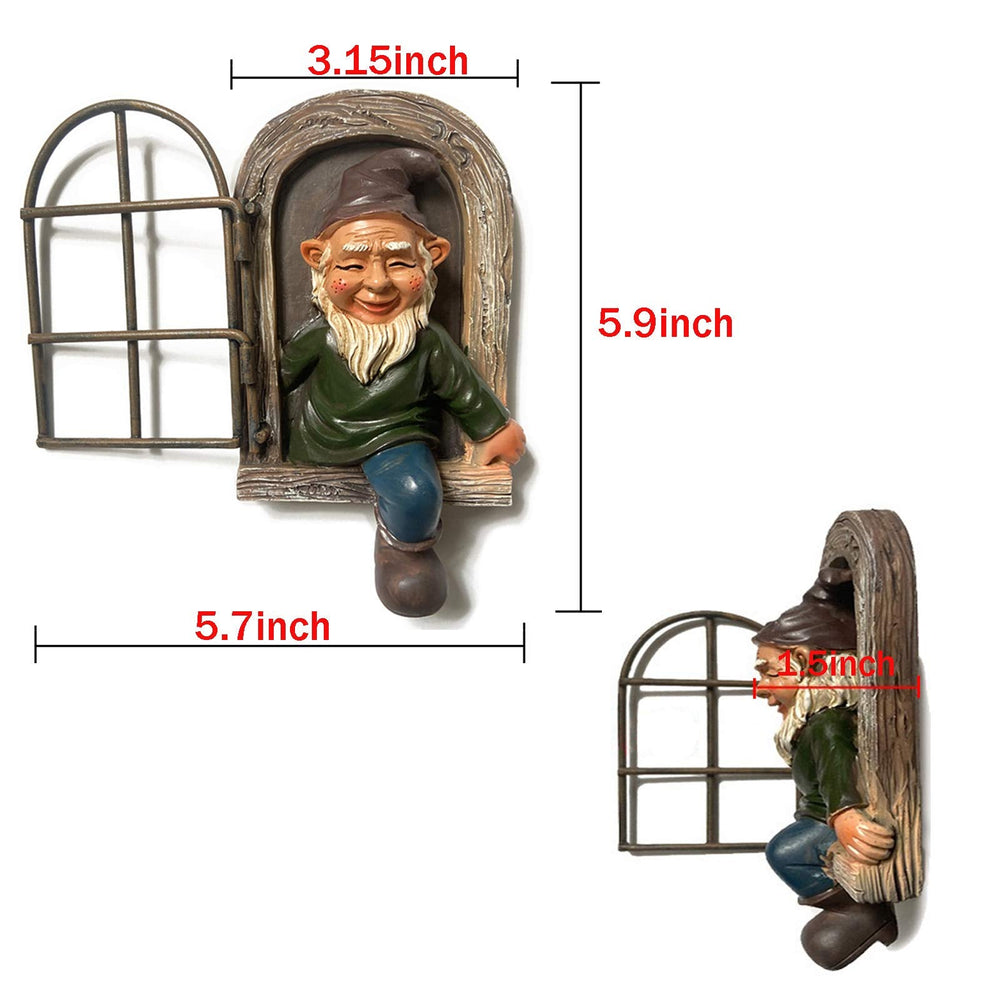 Garden Gnomes Elf Art Decor - From Where - 