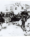 Garret Brings in Billy the Kid 1880 - From Where - 