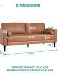 Genuine Leather Couch - From Where - 