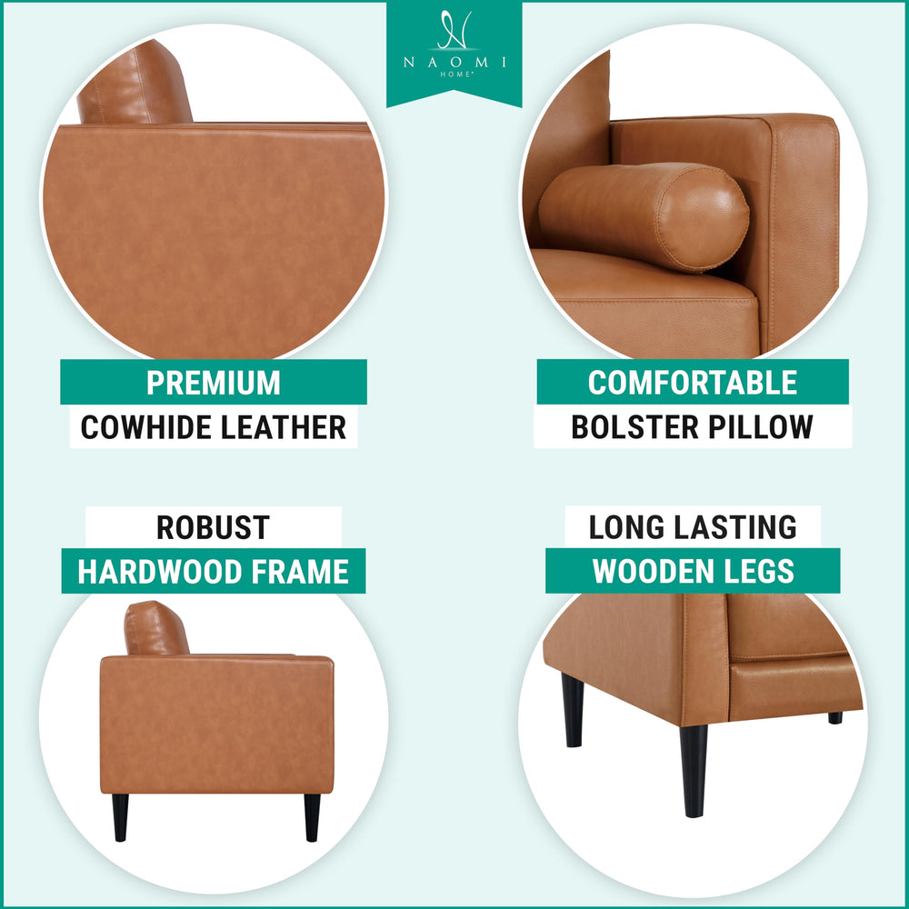 Genuine Leather Couch - From Where - 