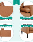 Genuine Leather Couch - From Where - 