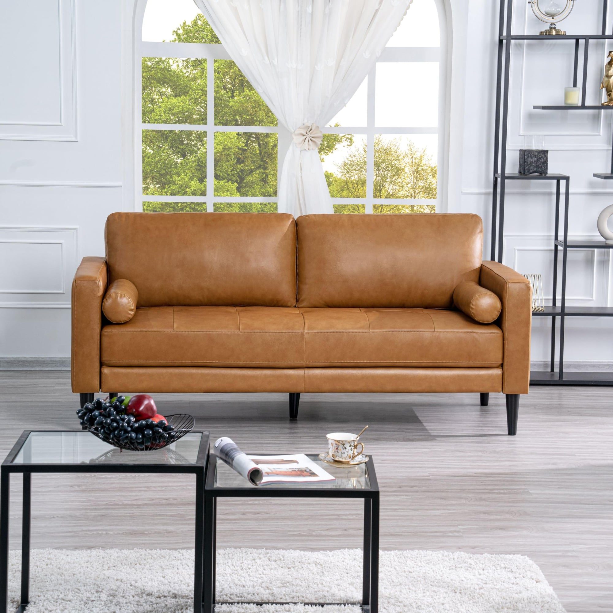 Genuine Leather Couch - From Where - 