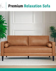 Genuine Leather Couch - From Where - 