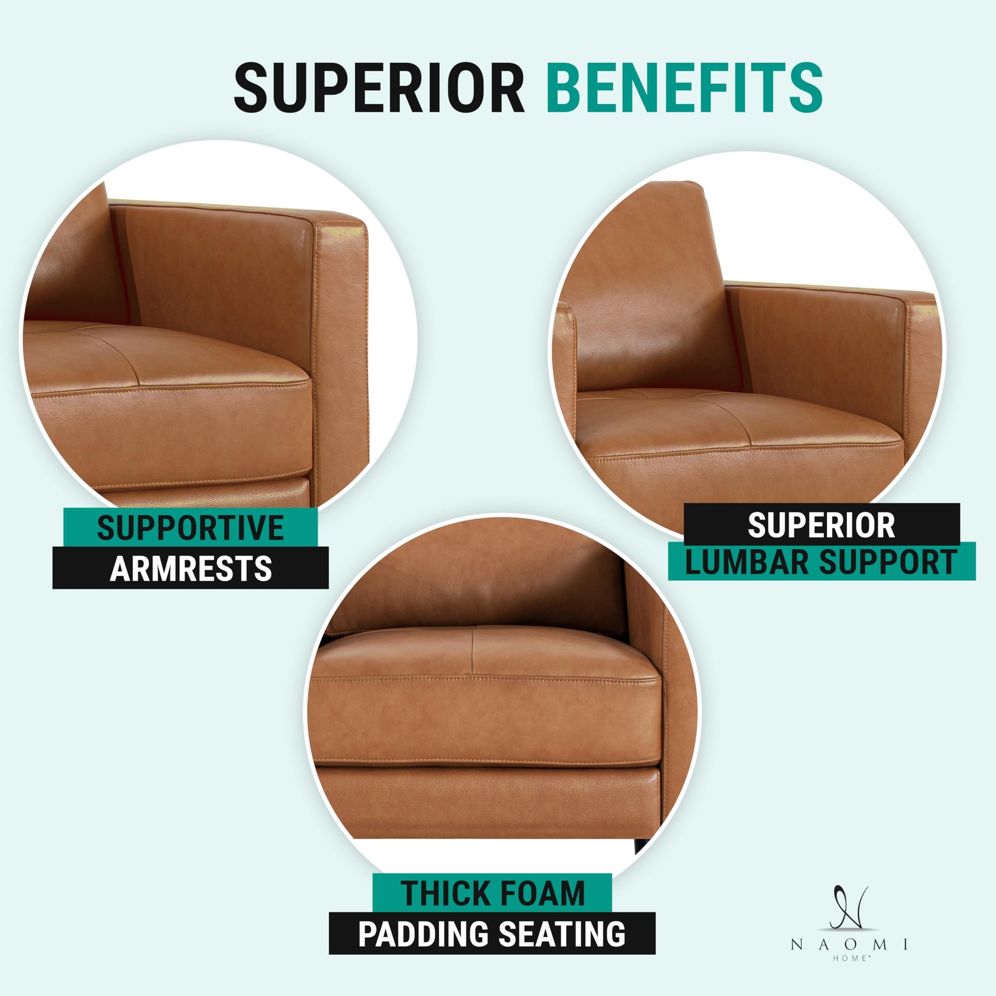Genuine Leather Couch - From Where - 