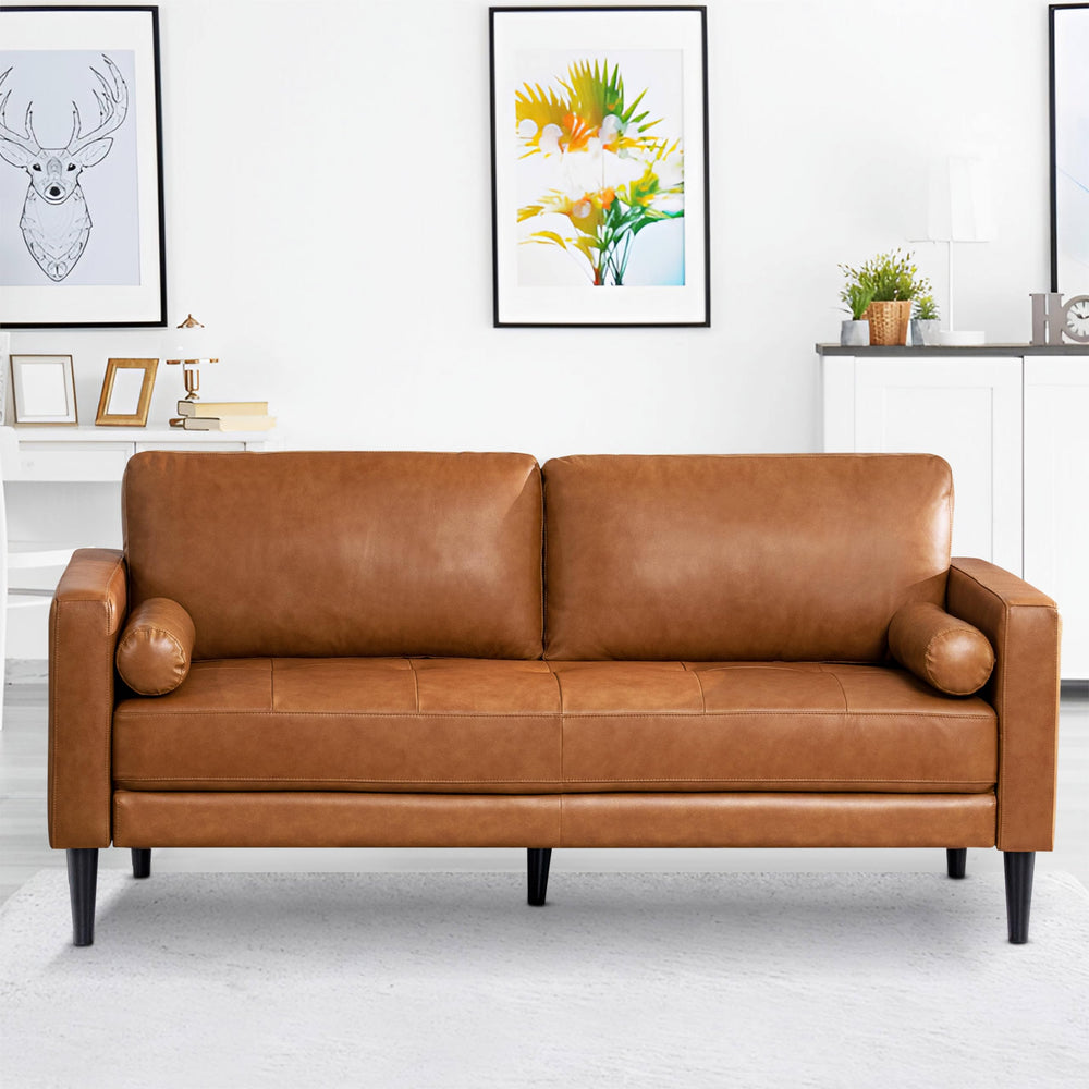 Genuine Leather Couch - From Where - 