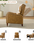 Genuine Leather Recliner (Set of 2) - From Where - 