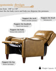 Genuine Leather Recliner (Set of 2) - From Where - 