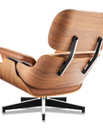 Genuine Leather Swivel Accent Chair - From Where - 