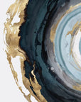 Geo Circle Canvas Wall Art by Eva Watts - From Where - 