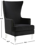 Geode Modern Wingback Chair - From Where Finds - 