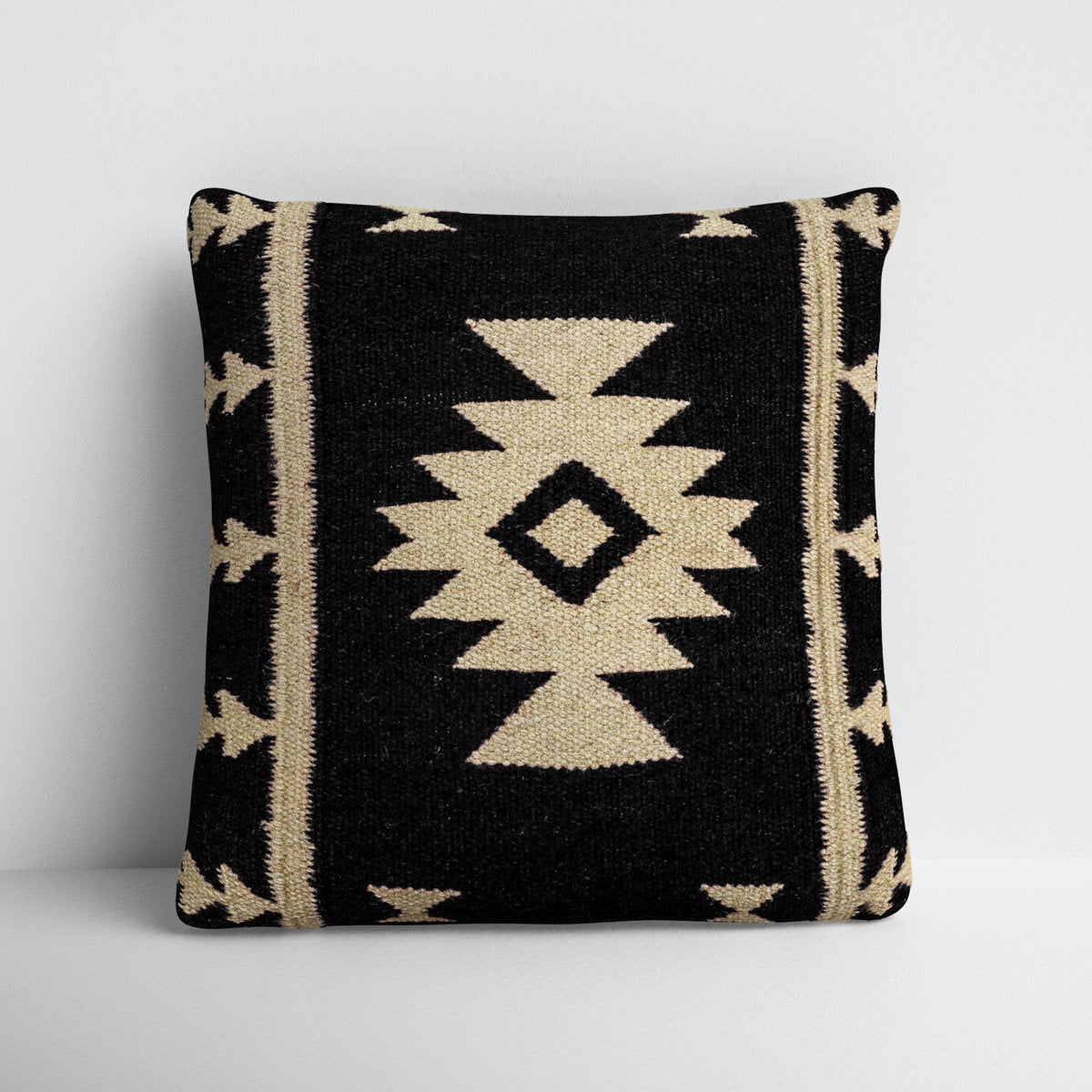Geometric Cotton Pillow Cover - From Where - 